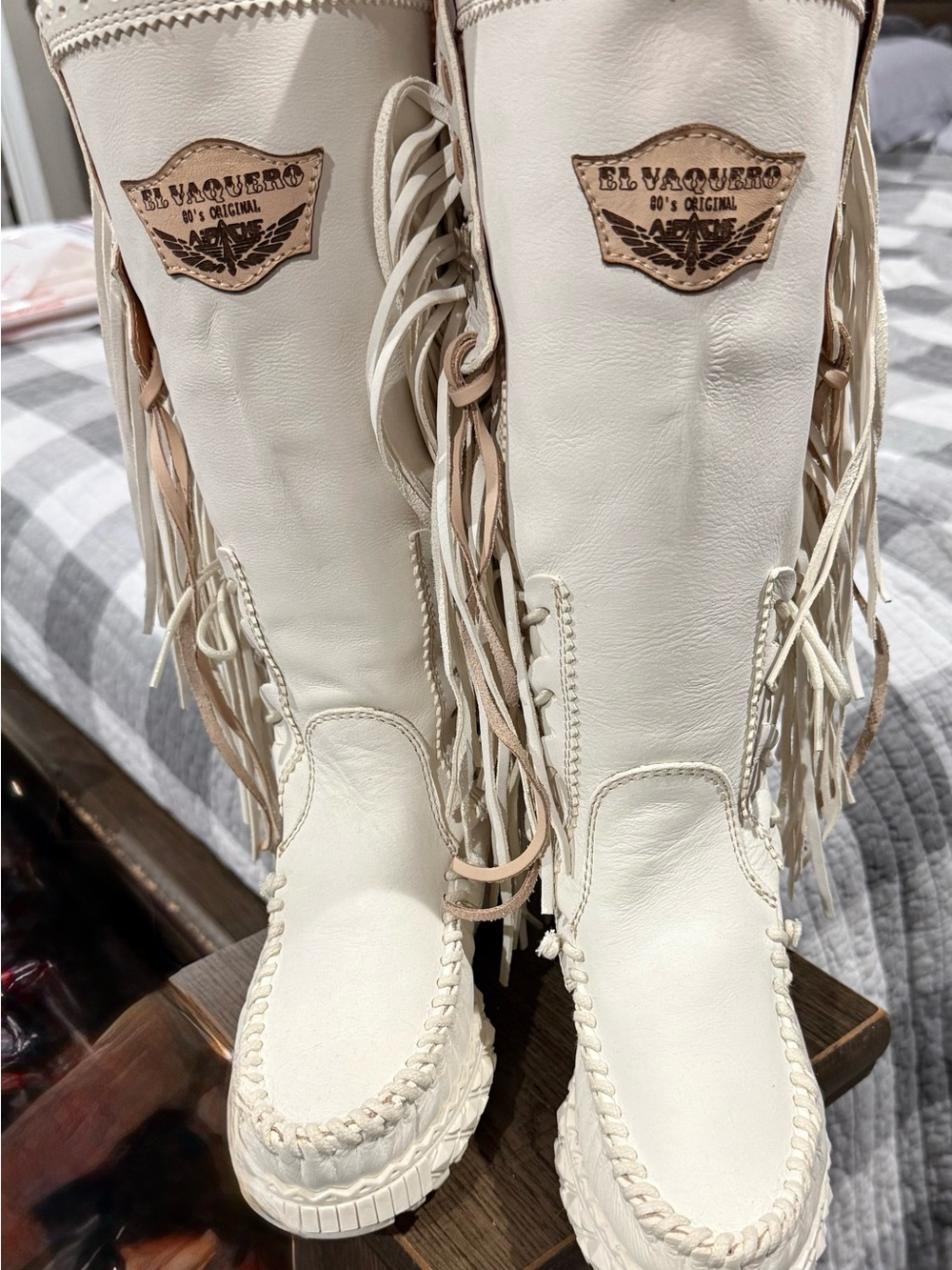 Brand New El Vaquero Billie Calf Boots. Size 37. (6.5-7 US).